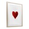 Stupell Industries Cluster of Hearts Shape Framed Print Under Glass, design by Christine Simpson Art